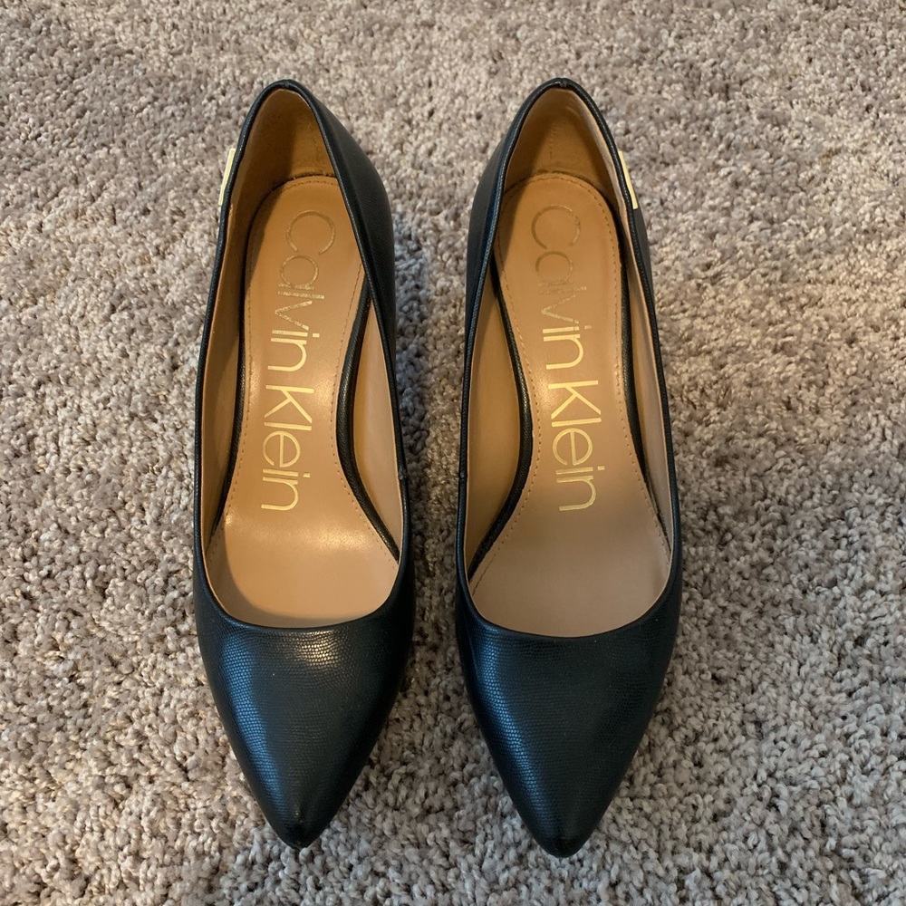 Calvin Klein Black Heels